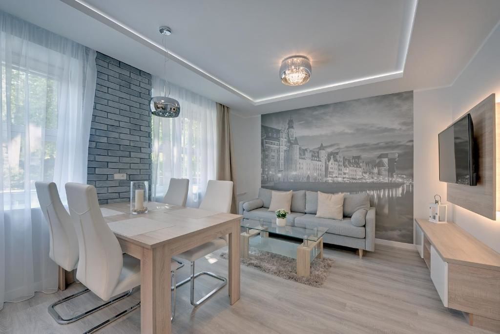 Апартаменты Gdańsk Comfort Apartments Old Town Grobla Гданьск-35